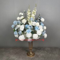 Roses artificielles blanches en gros, Hortensias roses à franges pour arrangements floraux de mariage et de fêtes, pour la Saint-Valentin et Thanksgiving