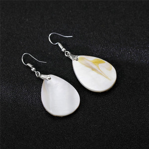 Pendientes Colgantes de Concha de Abulón Auténtica HOVANCI, Diseño de Lágrima, Multicolor, Concha de Abulón Paua - Product Image 5