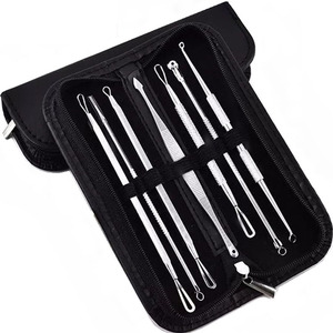 Ensemble d'aiguilles pour l'acné en acier inoxydable de haute qualité, aiguilles pour l'élimination de l'acné, kit d'outils de <span class=keywords><strong>7</strong></span> pièces - Product Image 4