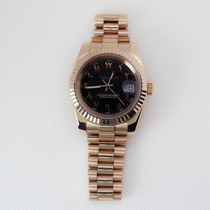 Nouveauté, dernier design, montres mécaniques automatiques de luxe en acier inoxydable de marque, largeur 18 mm, pour hommes - Product Image 2