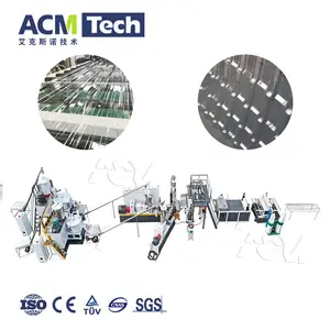 Acmtech PC PET transparente Wellstrangpresse Maschine Dachziegel Blech Extrusionsproduktion