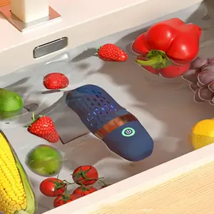 Passen Sie Mini-Küche kabelloses Laden Gemüse reiniger Obst-und Gemüse waschmaschine Obst reinigungs maschine an