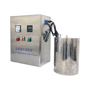Readycome 10G Réservoir d'eau en acier inoxydable Stérilisation à l'ozone <span class=keywords><strong>O3</strong></span> Système de traitement de l'eau des boissons industrielles avec moteur de pompe PLC - Product Image 2
