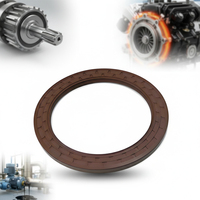 Joint d'étanchéité industriel en caoutchouc nitrile brun NBR/FKM TC, résistant à l'huile, 35*56*12, pour machines automobiles et agricoles, résistant aux températures de -40 à 250°C