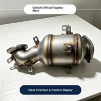 Adaptation pour Changan CS55 Ruicheng Ruicheng CC S75 Oushang X5 1.5T Moteur Convertisseur Catalytique à Trois Voies Assemblé Modèle OLIVER