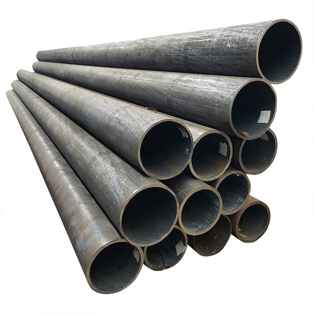 ASTM A53 A36 Schedule 40 Carbon Welded Pipe for Building Material Gi Hollow Steel Pipe Prices Carbon Steel Structure Q 195