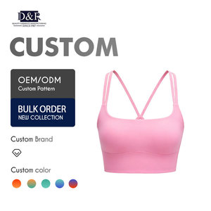 Sujetador Deportivo Sin Mangas para Mujer, Ligero, Transpirable, de Alta Elasticidad, Sin Costuras, para Yoga, Fitness y Entrenamiento - Product Image 1