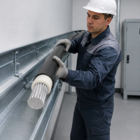 Câble d'alimentation fiable YJLV à conducteurs multi-brins en aluminium, norme IEC, pour les améliorations électriques des bâtiments commerciaux