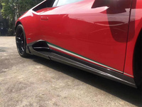 Pièce de réglage en carbone pour Huracan EVO Facelift M Style Kit de diffuseur de jupes de pare-chocs latéraux pour panneau latéral en carbone LP610 LP600