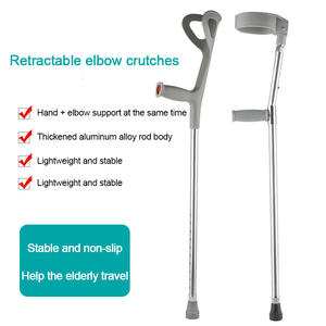 Béquilles personnalisées pour la marche et la récupération de l'avant-bras, béquille médicale en aluminium pour adultes - Product Image 2