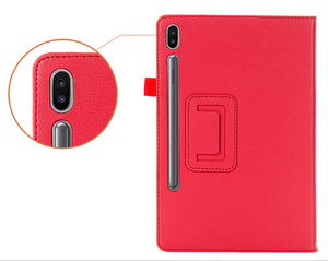 Para <span class=keywords><strong>Samsung</strong></span> <span class=keywords><strong>Galaxy</strong></span> <span class=keywords><strong>Tab</strong></span> A8 A9 A11 Plus <span class=keywords><strong>S6</strong></span> <span class=keywords><strong>Lite</strong></span> Lichi Folio Premium Pu Funda de cuero - Product Image 3