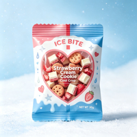 Sachet d'emballage alimentaire personnalisé imprimé pour barres énergétiques, barres protéinées, biscuits, fruits secs – Sachet oreiller thermosoudé OEM