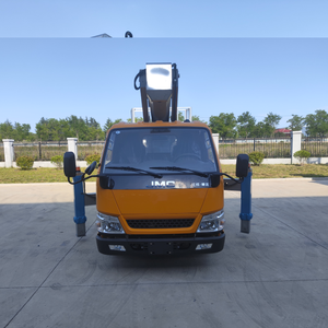 شاحنة عمل مركبة على ارتفاعات عالية 23m 45m رافعة تلسكوبية شاحنة عمل جوية مقطورة مضخة خرسانة مثبتة للبيع - Product Image 5