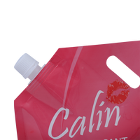 Pochette debout liquide en plastique réutilisable de 200ml avec impression personnalisée Sacs à bec verseur de poche Doypack