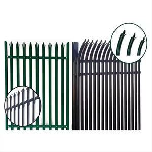 <span class=keywords><strong>Clôture</strong></span> Palisade BaoChuan d'<span class=keywords><strong>occasion</strong></span>, facilement assemblable, poteaux en acier au carbone, diamètre du fil intérieur 2,0 mm, revêtement en poudre, modélisation 3D - Product Image 1