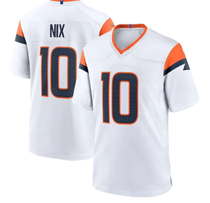 Camiseta de Fútbol Americano de Denver - <span class=keywords><strong>Bo</strong></span> Nix # 10 Patrick # 2 Nik Bonitto # Camiseta con 15 gráficos bordados, ropa unisex para fanáticos - Product Image 2