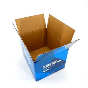 A4 Size Large Corrugated Shipping Box Black Cardboard Packaging Carton With Logo for <b>Moving</b> Storage E Commerce Delivery <b>Boxes</b> - Product Image 1
