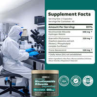 JHD OEM Nicotinamide Adenine Dinucleotide Y Trans Resveratrol 500mg/750mg NAD Complément Antioxydant en Capsules pour Adultes