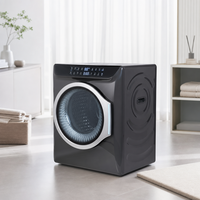 Sèche-linge mural 6 kg à fonctionnement simple pour dortoirs étudiants et blanchisserie