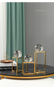 Quả Cầu Pha Lê Nhựa Trong Suốt, Quả Cầu Pha Lê Trang Trí Bàn Làm Việc Trang Trí Nhà Cửa Văn Phòng - Product Image 6