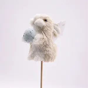 Top seller customized rabbit craft foam egg straw bunny easter decoration pick