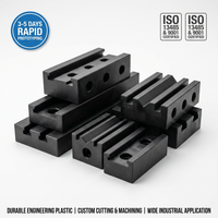 Service de fabrication sur mesure par usinage CNC, pièces en plastique, composants en caoutchouc, fabrication d'ABS, PP, PC, PA66, fabricant spécialisé