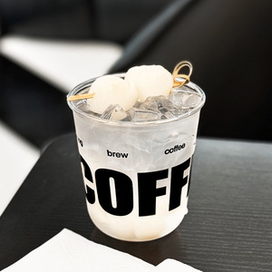Gobelets en plastique PET transparents en forme de U de 90 mm, écologiques et jetables, pour boissons froides à emporter, café glacé, jus de citron, <span class=keywords><strong>bubble</strong></span> <span class=keywords><strong>tea</strong></span> - Product Image 3
