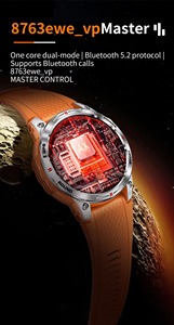 Montre connectée Bt5.2 étanche IP68 avec GPS, appareil portable de sport pour hommes et femmes 1. 19 modes sportifs. Votre assistant personnel de remise en forme. - Product Image 5
