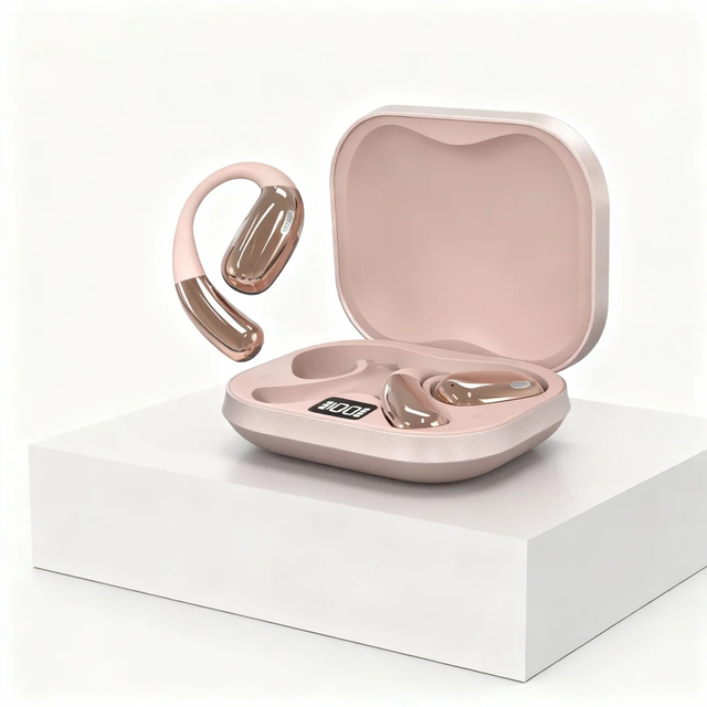 AI Translation TWS Earphones Hi-Fi Sound Wireless In-Ear Earbuds Control LED for 5.3 Non-Noise Cancelling