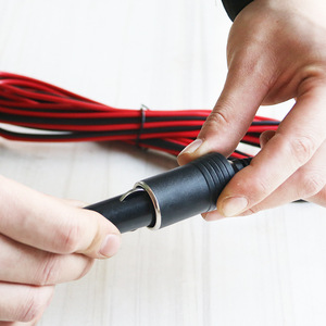 Car Heater Current Limiting <b>Cable</b> 12V 24V DC Adapter Plug In Clip On Type <b>Battery</b> Connection <b>Cable</b> - Product Image 1