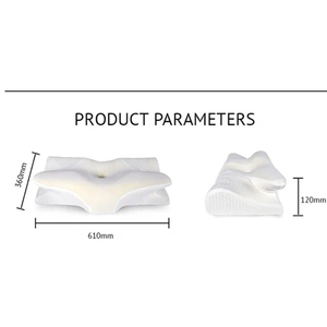 Bantal <span class=keywords><strong>Anti</strong></span> dengkur busa memori ergonomis 8250, bantal tengkuk dengan penutup yang dapat dilepas untuk lengan samping, bantal penghilang nyeri leher - Product Image 3