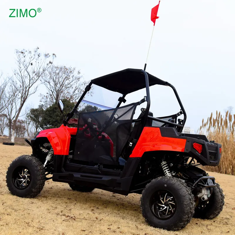 Blue 200cc Gasoline Buggy Go Kart Off-Road Farm UTV