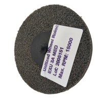 EXL 2A MED 3X1/4 Disque abrasif sans trou portable non tissé pour le mélange OEM personnalisable