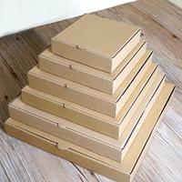 Emballage de pizza en carton pliable, anti-fuite, design personnalisé, service OEM/ODM, boîte à pizza commerciale, couleur et logo personnalisés