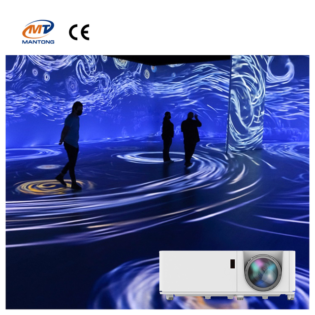 Immersive Indoor Virtual Projector Large Interactive Projection Experience in Museum Display