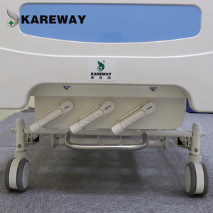 เตียงผู้ป่วยโรงพยาบาลคังจินเว่ย รุ่น KJW-202LZ-C.2 แบบปรับด้วยมือหมุนสามจุด สำหรับผู้สูงอายุและผู้ใหญ่ - Product Image 2