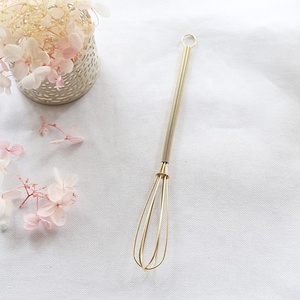 Thép không gỉ nhỏ Whisk vàng mini dây Whisk với 10cm - Product Image 5