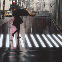 Lampadaire LED personnalisé pour passage piéton, étanche IP65, rotation à 360°, feux d'avertissement statiques pour passage piéton, indicateurs routiers