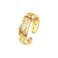 Bague de Pied Réglable d'Été pour Fête, 37 Styles, Bijoux Plaqué Or 18K, Chaîne d'Orteil Géométrique Cœur, Bagues d'Orteil Ajustables