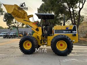Excavadora usada Importada de Japón Komatsu WA100/WA510 Cargadora de ruedas con alta capacidad y buenas condiciones para Venta barata - Product Image 3