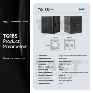 Professioneel single 12-inch neodymium line <span class=keywords><strong>array</strong></span> pro audio passief buiten- en binnensysteem voor kleine shows en podiumoptredens - Product Image 6