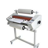 Machine à plastifier à chaud et à froid A2 650 mm, machine à plastifier le papier, machine à plastifier à chaud