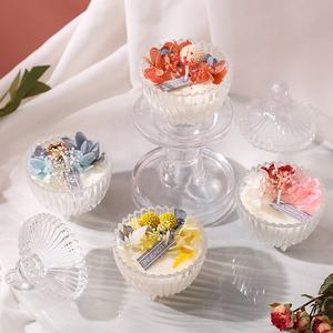 Velas Aromáticas Naturales con Flores Secas para Regalo Romántico, Decoración Navideña para el Hogar - Product Image 3