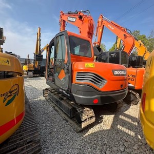 รถขุดขนาดเล็ก Doosan Dx75/Dx75lc-9c มือสอง น้ำหนัก 7.5 ตัน ยี่ห้อเกาหลี เครื่องยนต์ยันมาร์ รุ่นปี 2023 น้ำหนัก 7520 กิโลกรัม ชั่วโมงการทำงานต่ำ ได้รับการรับรองมาตรฐาน CE - Product Image 4