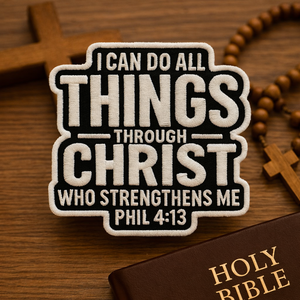 Parche bordado personalizado de Jesús y fe, estilo oración, troquelado 3D, con logo de letras bordadas, termoadhesivo, para ropa, venta al por mayor - Product Image 2