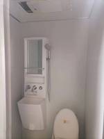 Conteneur détachable fait de panneau sandwich disponible à la vente Petite toilette mobile portative d'acier inoxydable pour des hôtels