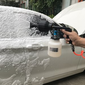 ปืนฉีดโฟมแบบปรับได้ U-NAI UN-806S หัวฉีดขนาด 6.5/8 มม. แบบสองท่อ แรงดัน 60-120PSI น้ำหนักเบา สำหรับล้างรถยนต์เชิงพาณิชย์ - Product Image 4