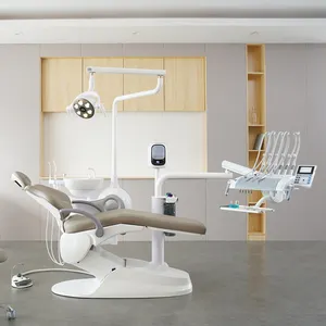 Safety M2+ Black And Sliver Hot Sale Set Mobile Dental Chair Dental Unit With Vaccum Suction Unit