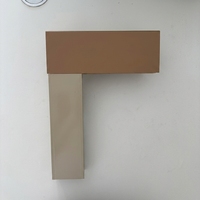 Connecteur de rail d'ascenseur métallique moderne 60*20 avec garantie d'un an pour villas, appartements et écoles