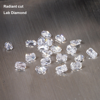 Diamant de laboratoire Starsgem de petite taille, forme fantaisie, couleur DEF, clarté VS, taille octogonale radiant, diamant cultivé en laboratoire